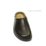 Slipper in bruin leder 2772 rohde